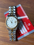 Tudor Date 74033 Quadrante Bianco